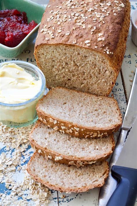 Easy Wholemeal Bread Recipe (No Knead) - Jo's Kitchen Larder