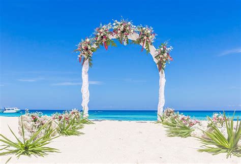 Photography Backdrops Beautiful Beach Wedding Background For Photo ...