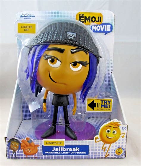 Sony Animation The Emoji Movie - Jailbreak Figure Rebel Emoji (Light's ...