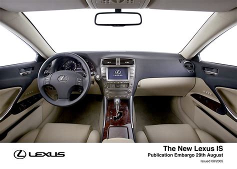 IS 250 Interior (2005 - 2012) - Lexus Media Site