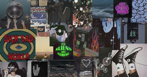 Grunge Collage Wallpaper