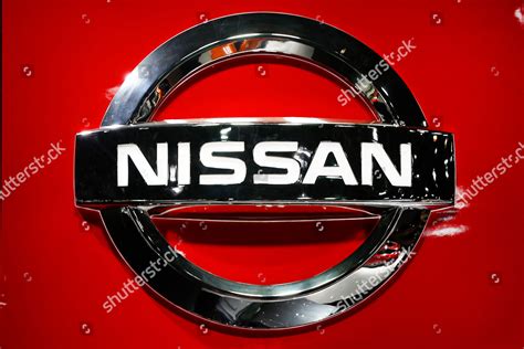 NISSAN LOGO SHOWN NORTH AMERICAN INTERNATIONAL Editorial Stock Photo ...