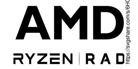 AMD Ryzen Radeon Logo Vector : r/AyyMD