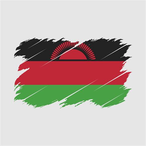 Malawi Flag Brush 14912155 Vector Art at Vecteezy