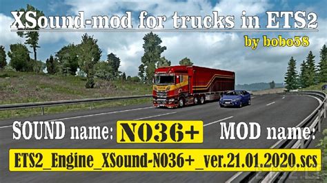 Engine_sound-N036+ | ETS2 mods