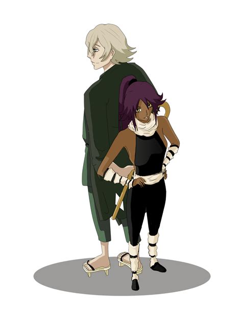 Yoruichi and Urahara by securedot on DeviantArt