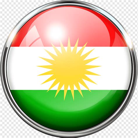 Kurdish Flag. Emoji