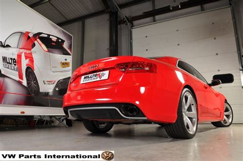 Audi RS5 B8 Coupe Milltek Sport Performance Non Resonated Cat Back ...