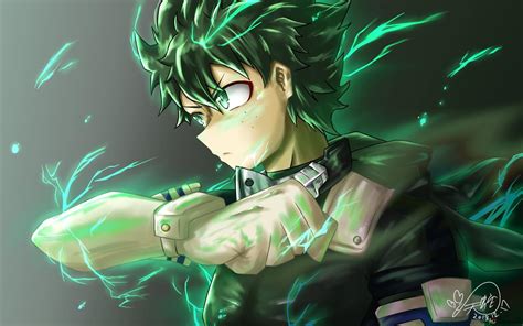 Izuku Midoriya (Deku) - My Hero Academia HD wallpaper download