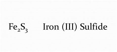 Iron(III) Sulfide Facts, Formula, Properties, Uses, Safety Data