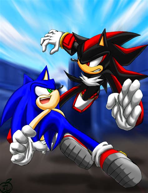 sonic vs shadow - random sonic girls and boys Photo (24407310) - Fanpop