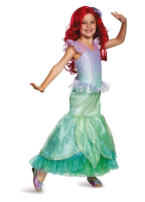 Girls Ariel Ultra Costume - Disney Costumes