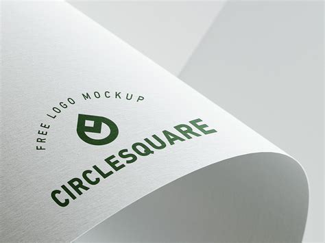 Free logo mockup - Mockups Design