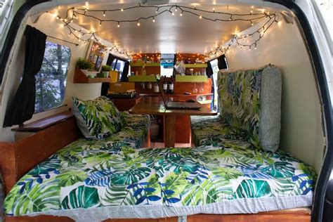 CAMPER VAN CONVERSION | Bench/Bed - Off Grid Living