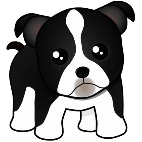 Puppy Dog Face Cartoon Clipart