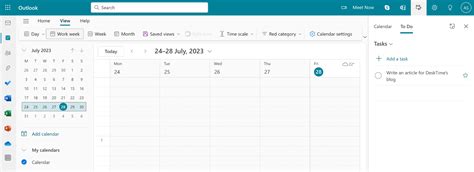 9 Outlook Calendar tips and tricks for beginners | DeskTime Blog