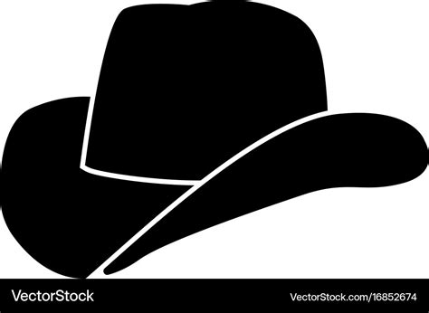 Cowboy hat Royalty Free Vector Image - VectorStock