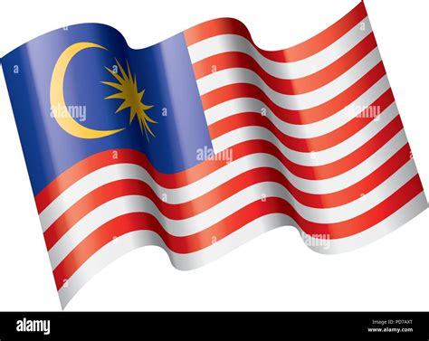 Malaysia flag vector hi-res stock photography and images - Alamy