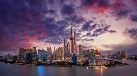 Shanghai City China Wallpaper Hd City 4k Wallpapers Images Photos ...