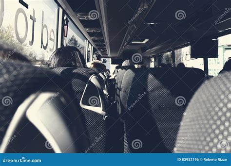 Tourist Bus Interior stock photo. Image of tour, scene - 83952196