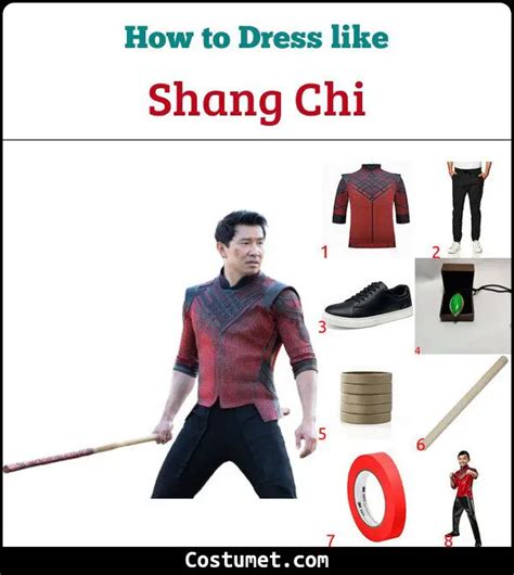 Shang-Chi Costume for Halloween