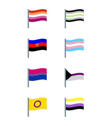 World’s First LGBT+ Emoji Flags for #Pridemonth