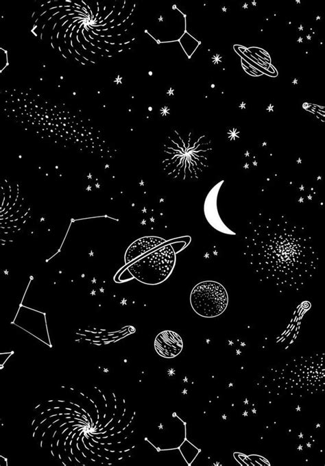 236 Black Wallpaper Aesthetic Space Picture - MyWeb