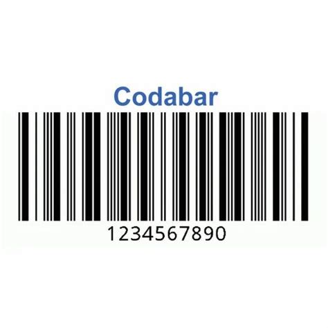 Codabar Barcode Printing Service in Chennai | ID: 2851266977591