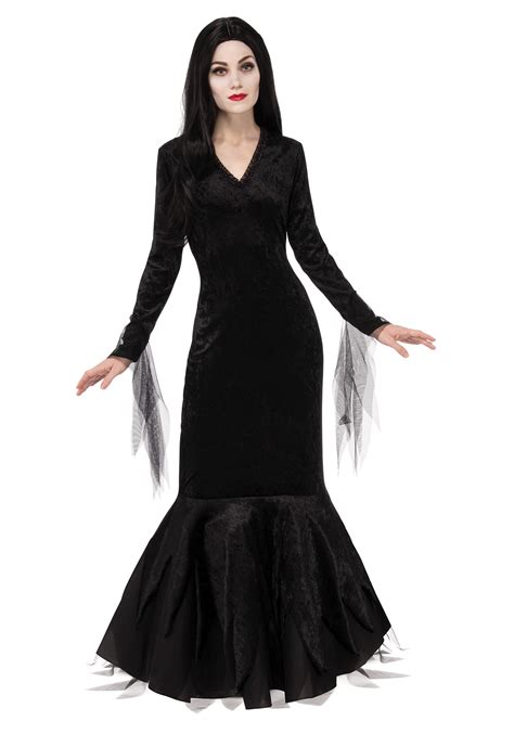 Women's Addams Family Morticia Costume