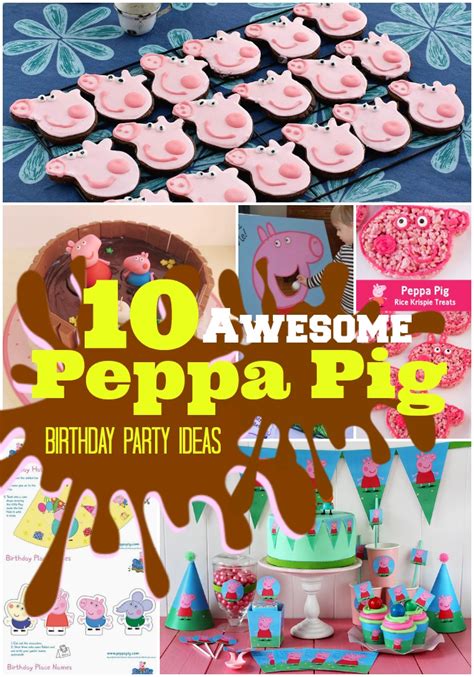 Peppa Pig Party Ideas