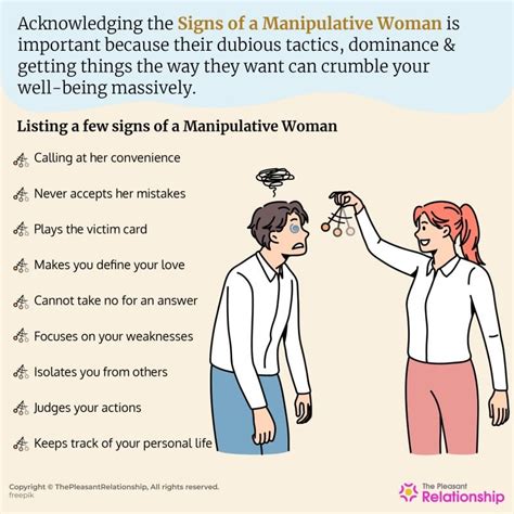 Signs of a Manipulative Woman – 38 Types and Inferences