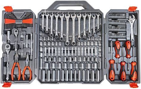 Crescent 180 Pc. Professional Tool Set in Tool Storage Case - CTK180 ...