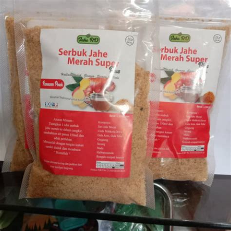 Jual JAHE MERAH SERBUK SUPER JAHE BUBUK - Jakarta Timur - joxosop ...