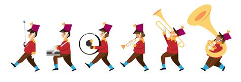 Marching Band Vector Art, Icons, and Graphics for Free Download