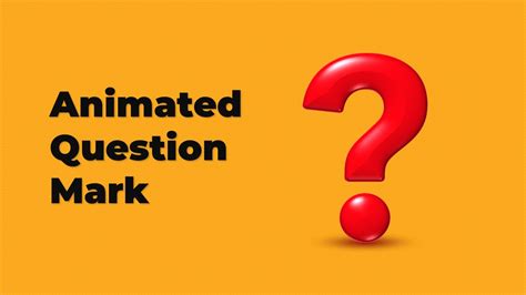 Animated Question Mark PowerPoint Template - SlideBazaar