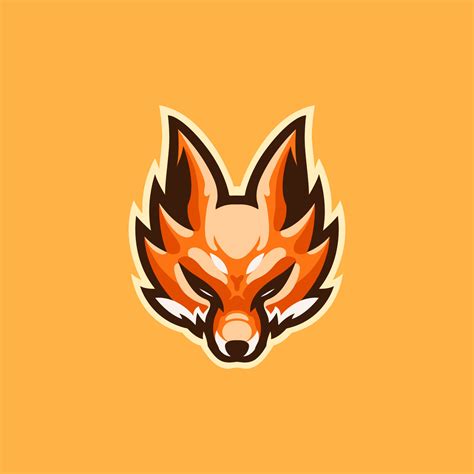 Cool fox with sharp eyes mascot logo design 6428710 Vector Art at Vecteezy