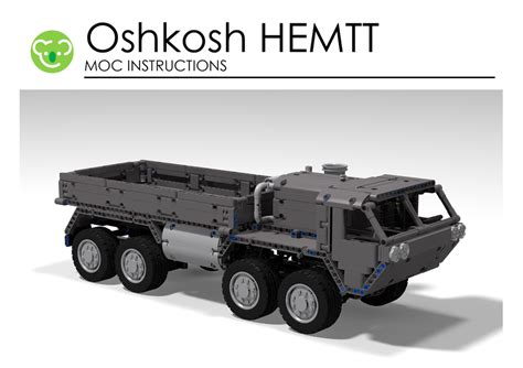 LEGO MOC Oshkosh HEMTT by Superkoala | Rebrickable - Build with LEGO