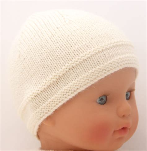 Baby Hat / Knitting Pattern Instructions in English / PDF Instant ...