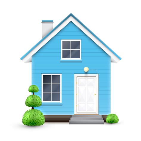 Realistic house, vector 322151 Vector Art at Vecteezy