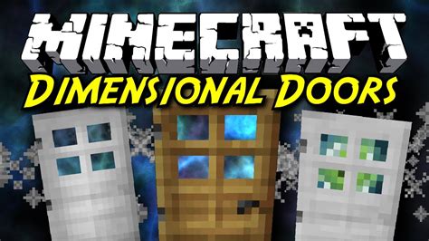 Minecraft Mod Showcase: Dimensional Doors! [POCKET DIMENSIONS AND LIMBO ...