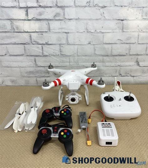 Dji Phantom 2 Vision Pvt581 White Quadcopter Drone Set W/ Hyperscan ...