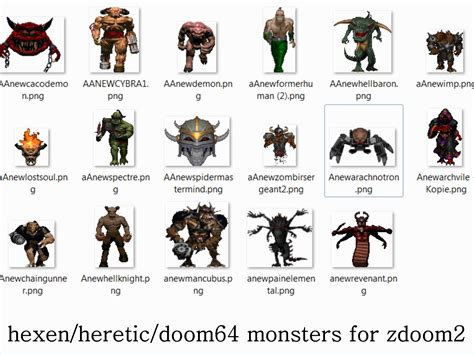 New Monster Replacers Underways news - Doom - ModDB