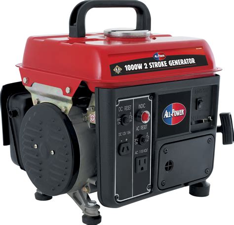 All Power 1000 Watt Two Stroke Portable Gas Generator - Sears