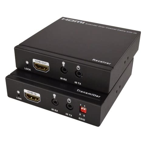 HDMI-EX200 HDMI 100m Over Coax Extender with IR - KVM Solutions