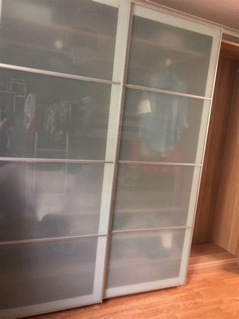 Ikea pax wardrobe sliding doors | in Camden, London | Gumtree