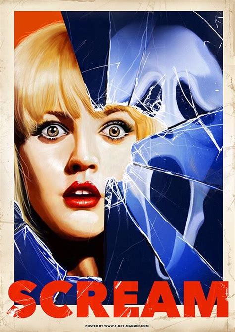 SCREAM | Alternative movie posters, Movie posters, Movie poster wall