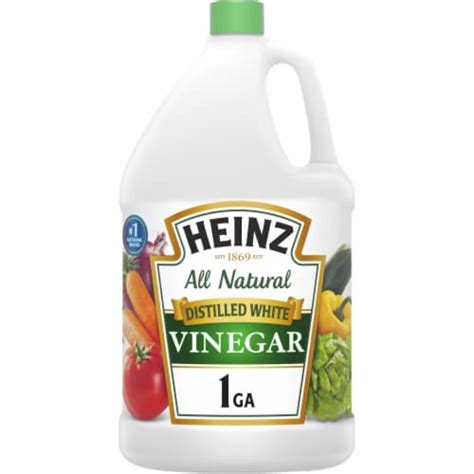 Heinz All Natural Distilled White Vinegar with 5% Acidity, 1 gal - Kroger