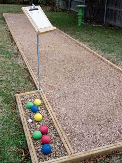 Build an Outdoor Bocce Court | HGTV