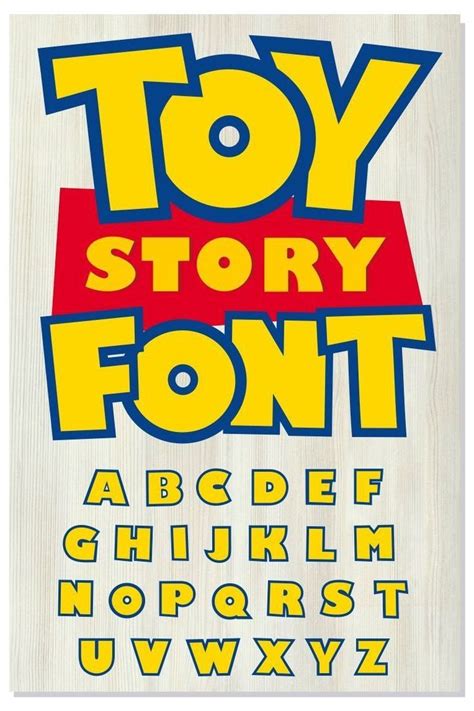 Toy story font free download 318 – Artofit