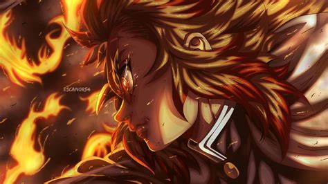 Demon Slayer Kyojuro Rengoku HD Anime Wallpapers | HD Wallpapers | ID ...